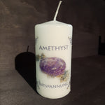 Energiekerze - Amethyst - Entspannung